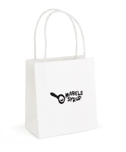 Brunswick Small White Paper Bag