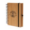 B6 Spiral Bamboo Notebook