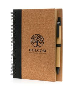 B6 Cork Notebook And Pen