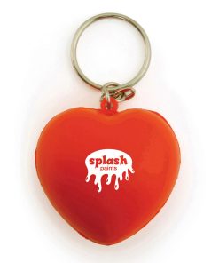 Stress Heart Keyring