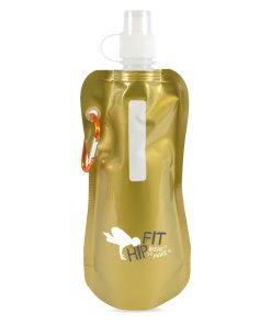 Fold Up 400Ml Metallic Bottle