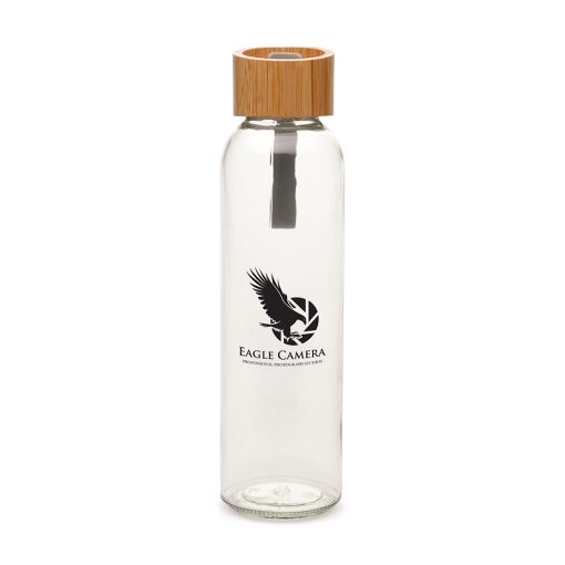 Glass Bamboo 450Ml Bottle