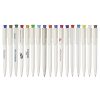 Organic Ball Pen -White With Translucent Plunger