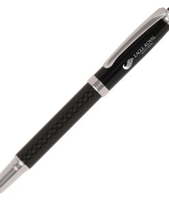 Carbon Fibre Capped Roller Ball Pen