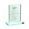 Jade Glass Rectangle Award