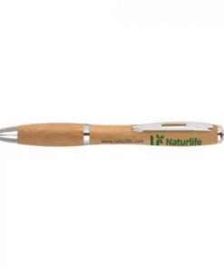 Contour Bamboo Ball Pen