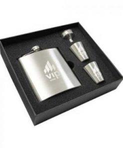 Troyes Hip Flask Set