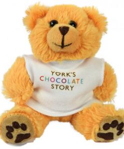 Dexter Bear With White T-Shirt 5 Inch