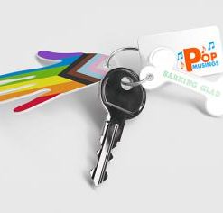 Key Ring Flexi Tag