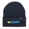 3984 Recycled Polyester Roll Up Beanie Hat