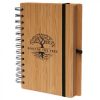 B6 Spiral Bamboo Notebook