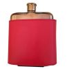 Malvern Leather Hip Flask Cover