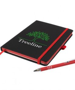 A5 Deniro Edge Notebook Pen Set