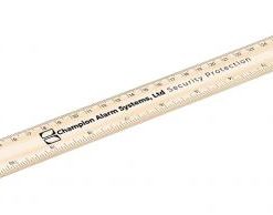 Fsc Wooden Ruler - 30Cm/12" (Spot Colour Print)