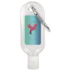 30Ml Hand Sanitiser Gel Carabiner Clip (Spot Colour Print)