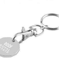 Trolley Coin Key-Ring - (Laser Engraving)