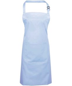 Branded Logo Bib Apron With Pocket