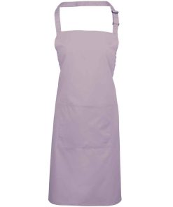 Branded Logo Bib Apron With Pocket