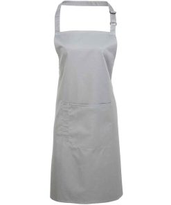 Branded Logo Bib Apron With Pocket