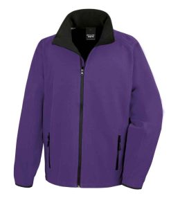 Branded Logo Soft Shell Jacket