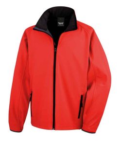 Branded Logo Soft Shell Jacket