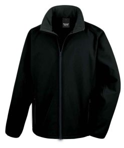 Branded Logo Soft Shell Jacket